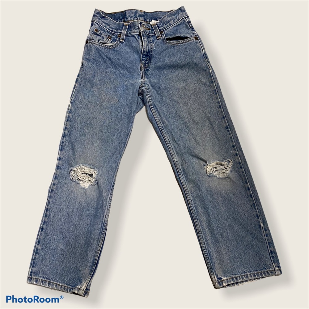 Vintage 90's Levi's 550 Boys Relaxed Fit Jeans 9